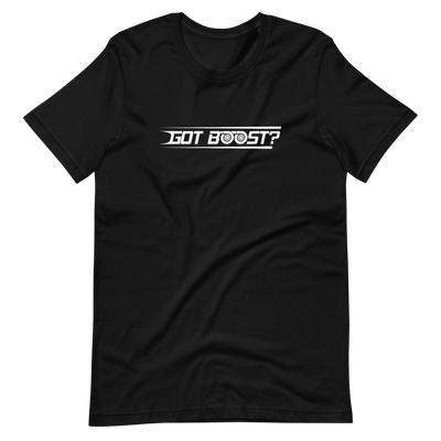 Get Boosted Black Tee