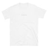 Jenna Lee 'I Left My House Today' White Embroidered Tee